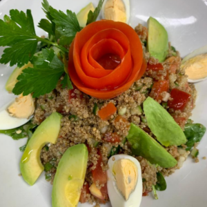 Ciros Salat with quinoa